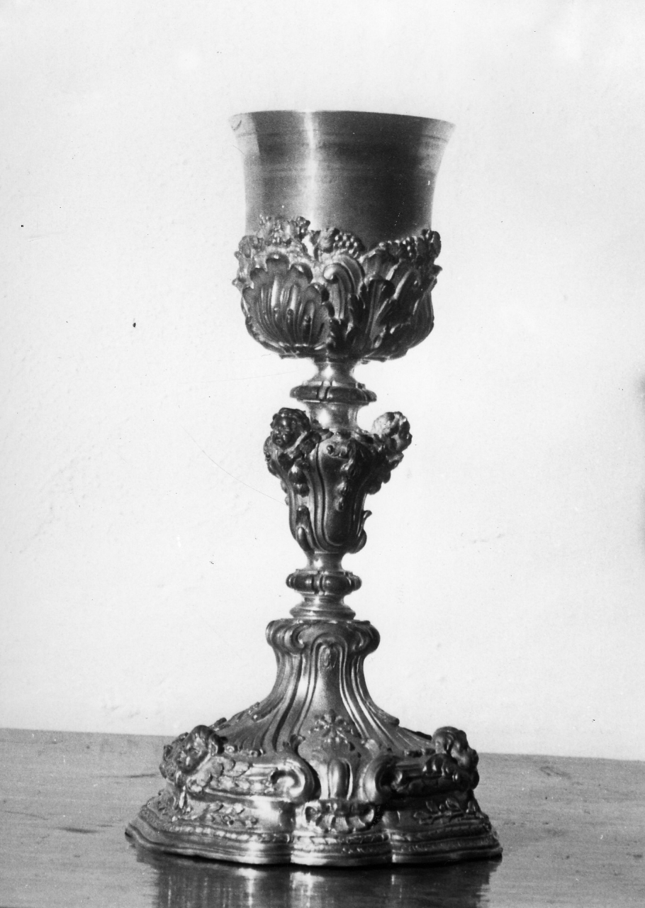 calice - bottega romana (sec. XVIII)