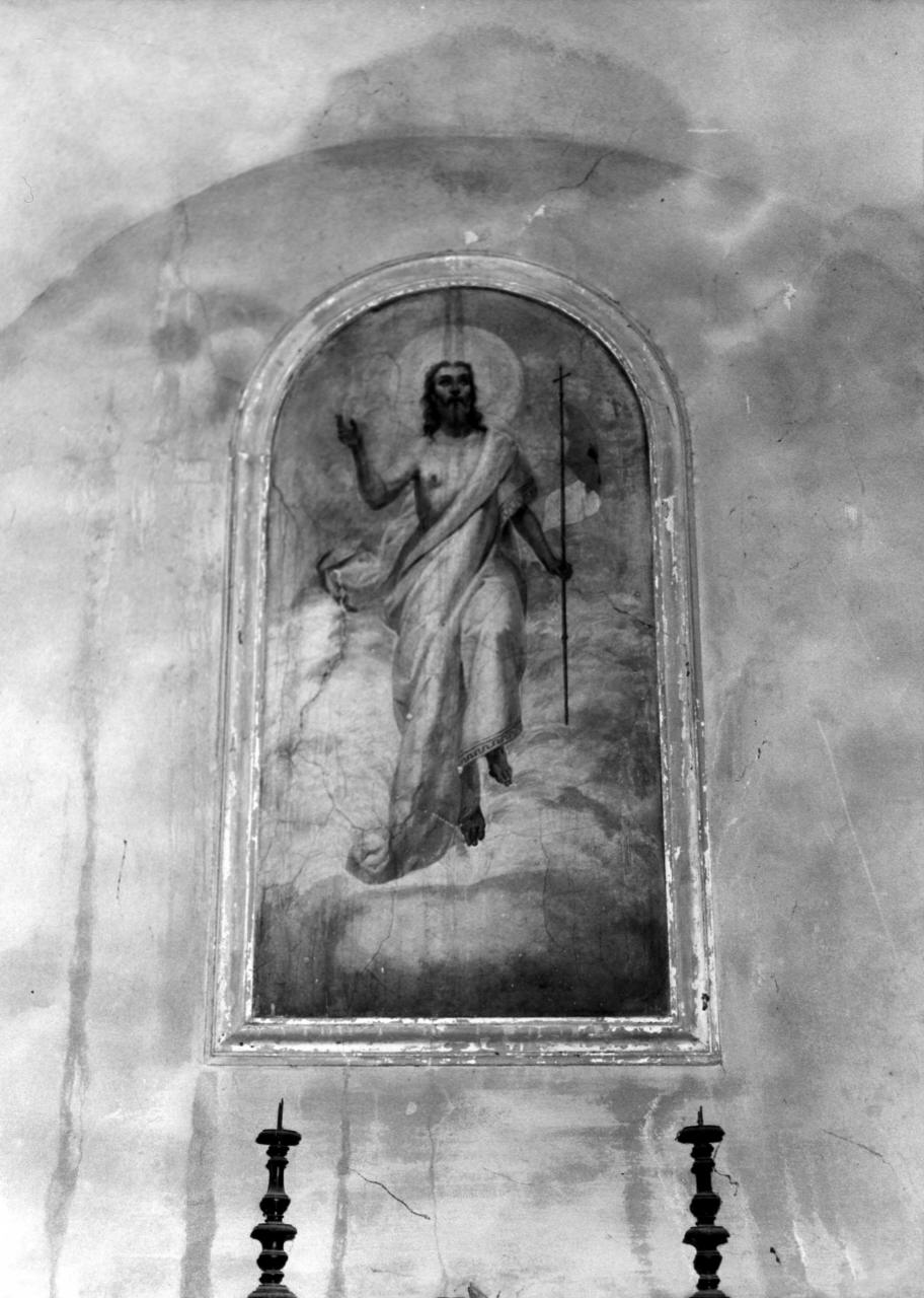 Cristo re (dipinto) di Santelli Giuseppe (inizio sec. XX)