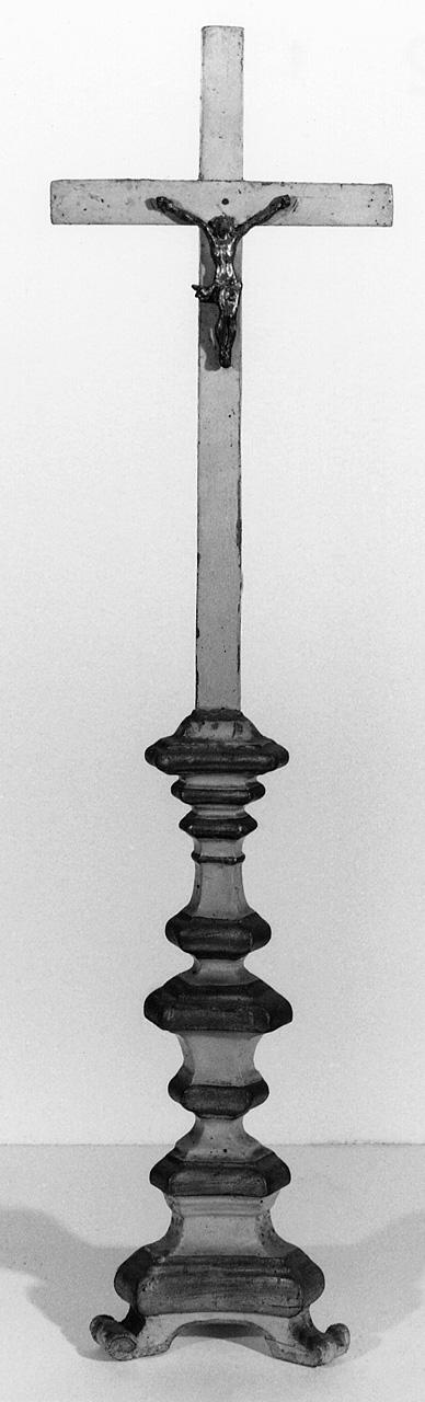 croce d'altare - bottega toscana (secc. XVIII/ XIX)