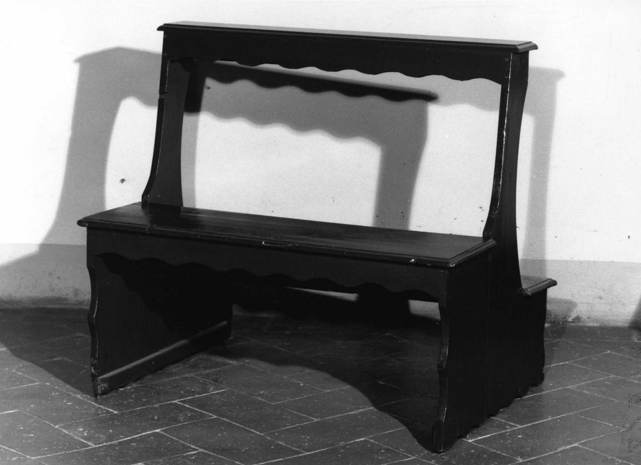 panca, serie - produzione toscana (sec. XIX)