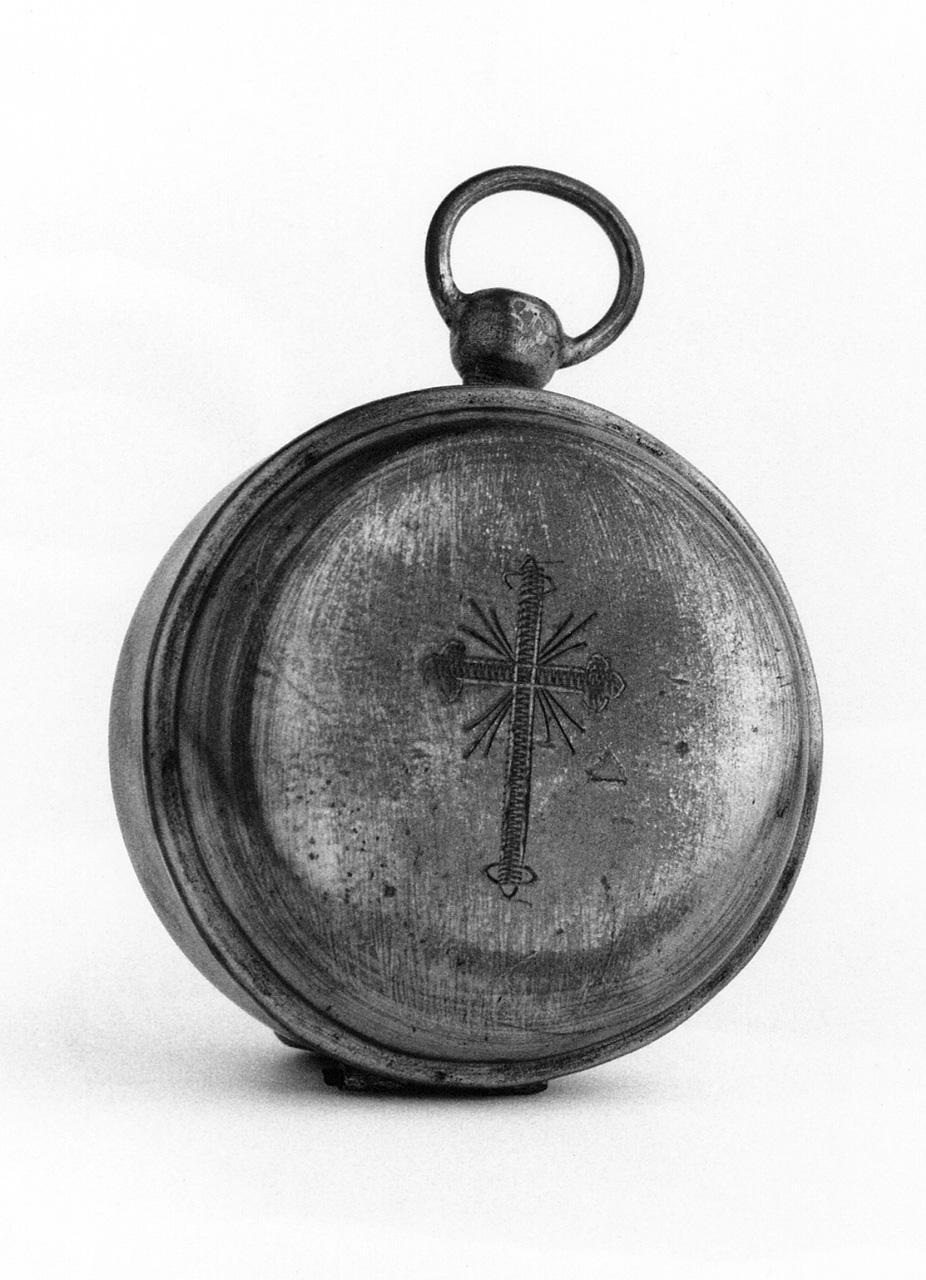 teca eucaristica - produzione toscana (fine/inizio secc. XIX/ XX)