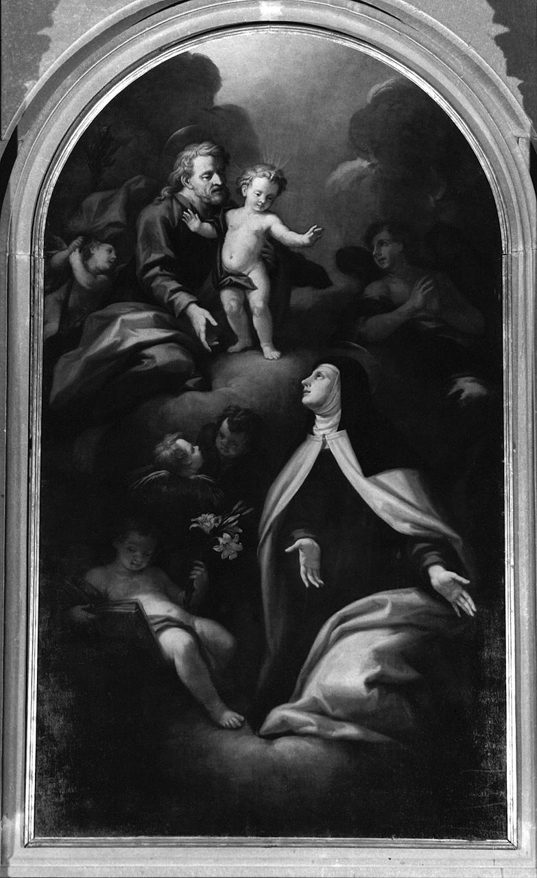 visione di santa Teresa d'Avila (dipinto) di Pacini Sante (sec. XVIII)
