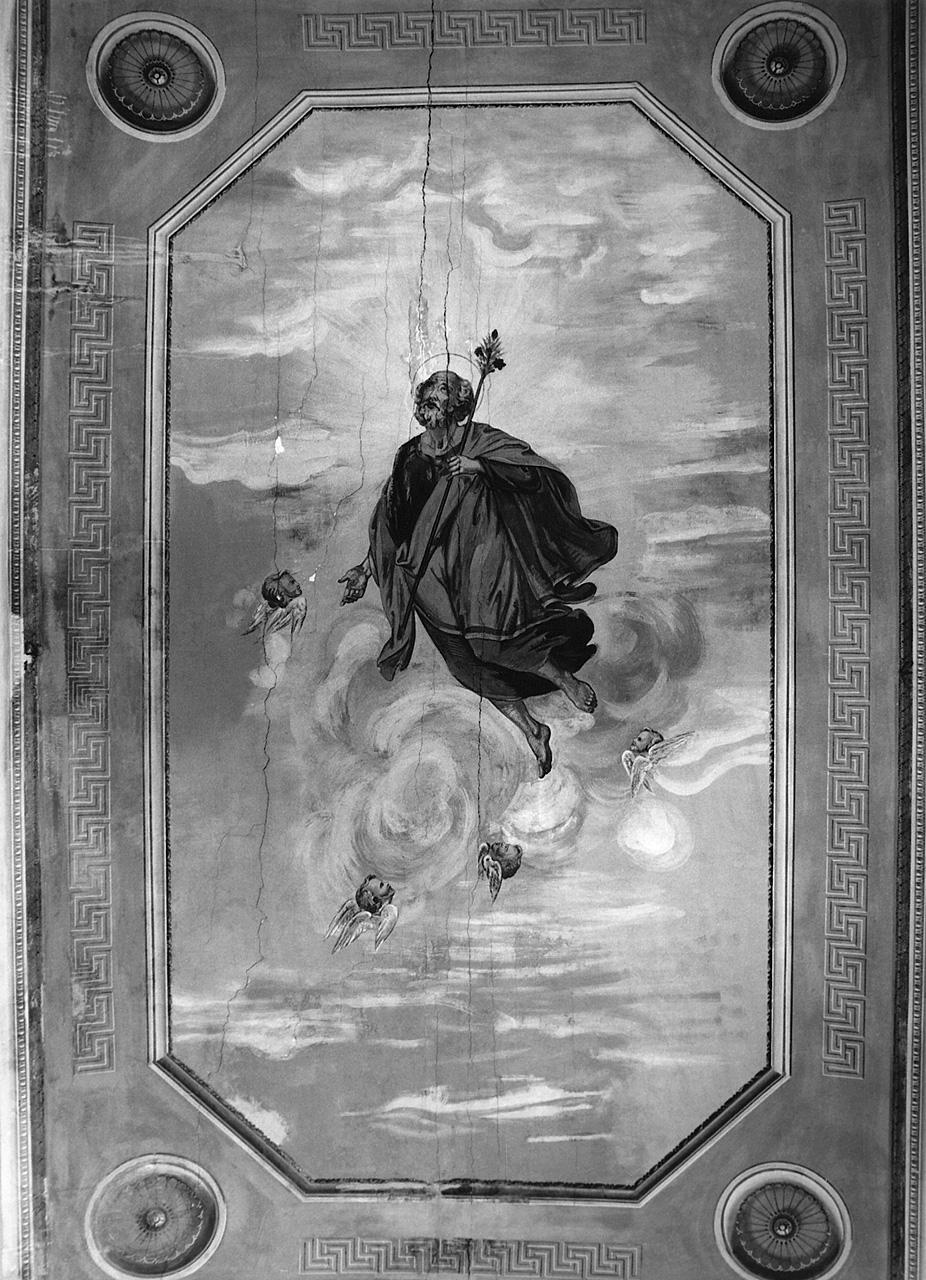 san Giuseppe in gloria (dipinto) - ambito toscano (prima metà sec. XIX)