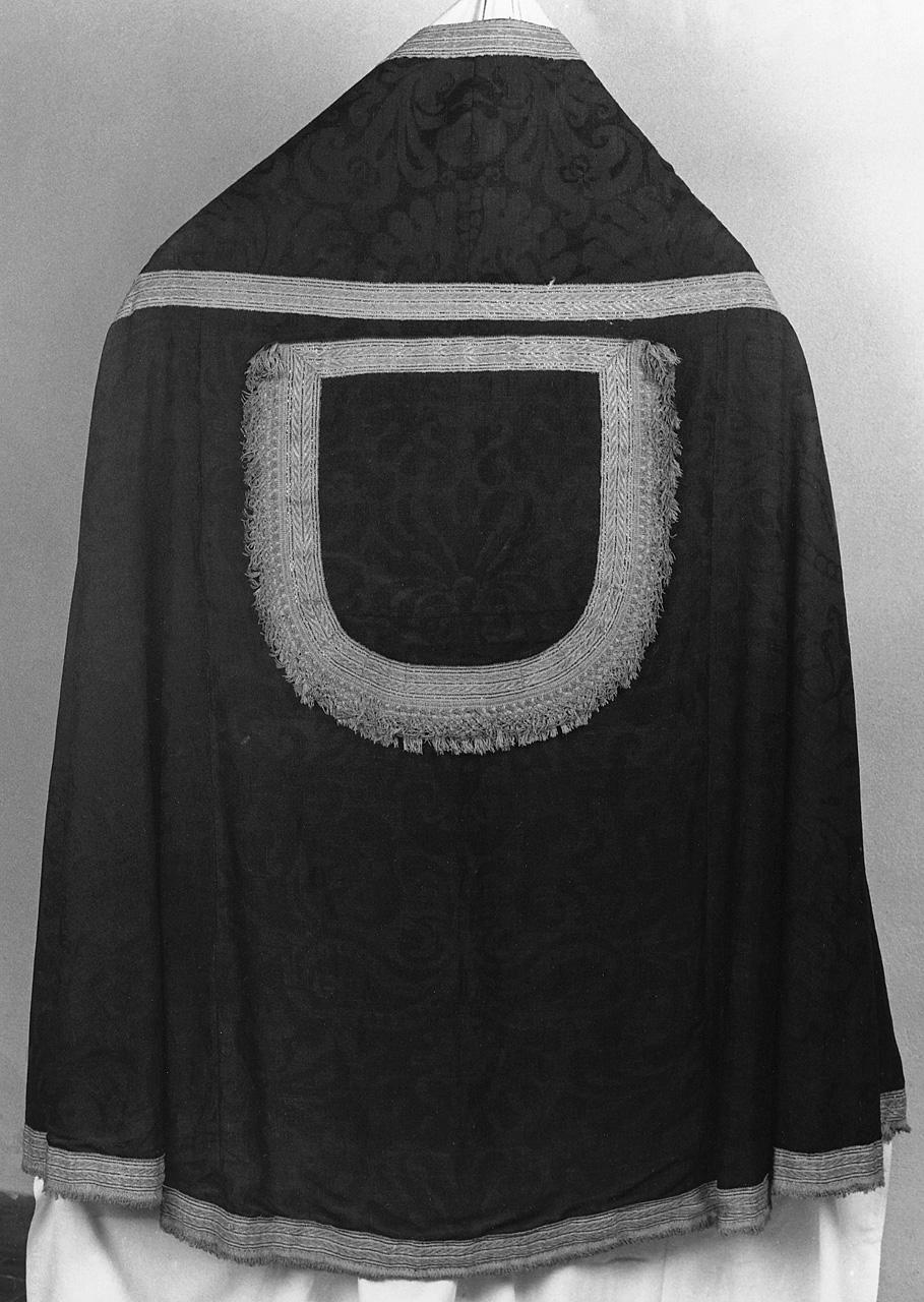 piviale, elemento d'insieme - manifattura fiorentina (sec. XIX)