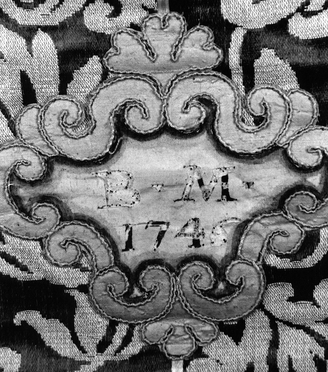 decorazione a ricamo - manifattura fiorentina (sec. XVIII)