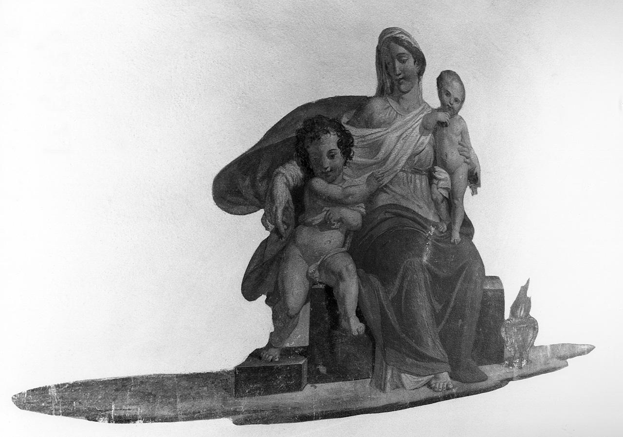 Carità (dipinto) di Cigheri Vincenzo (sec. XIX)