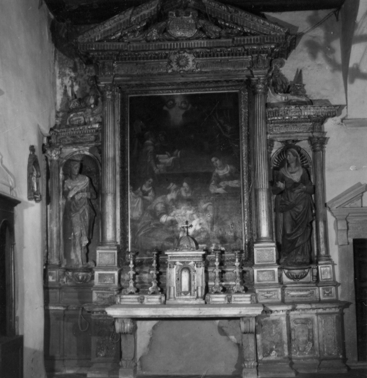 altare - bottega toscana (sec. XVI)