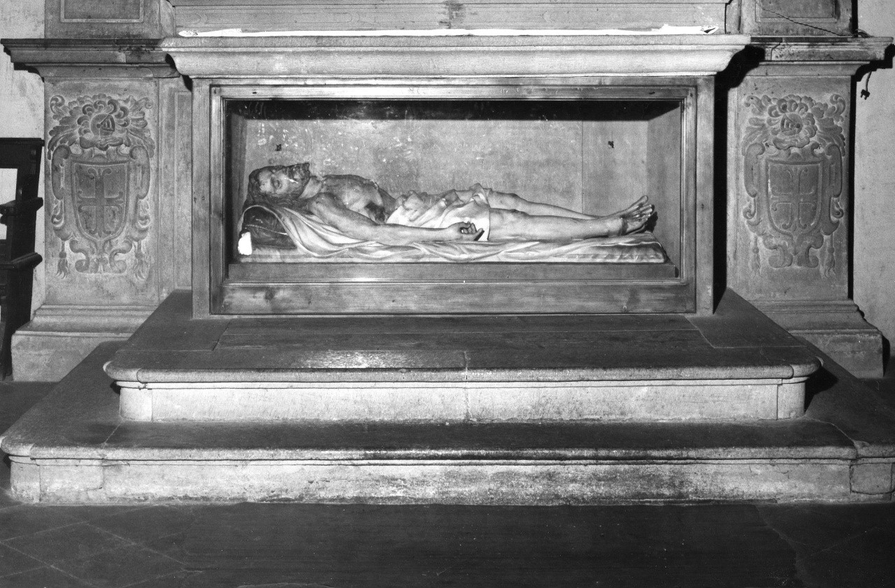 Cristo morto (statua) - bottega toscana (sec. XX)