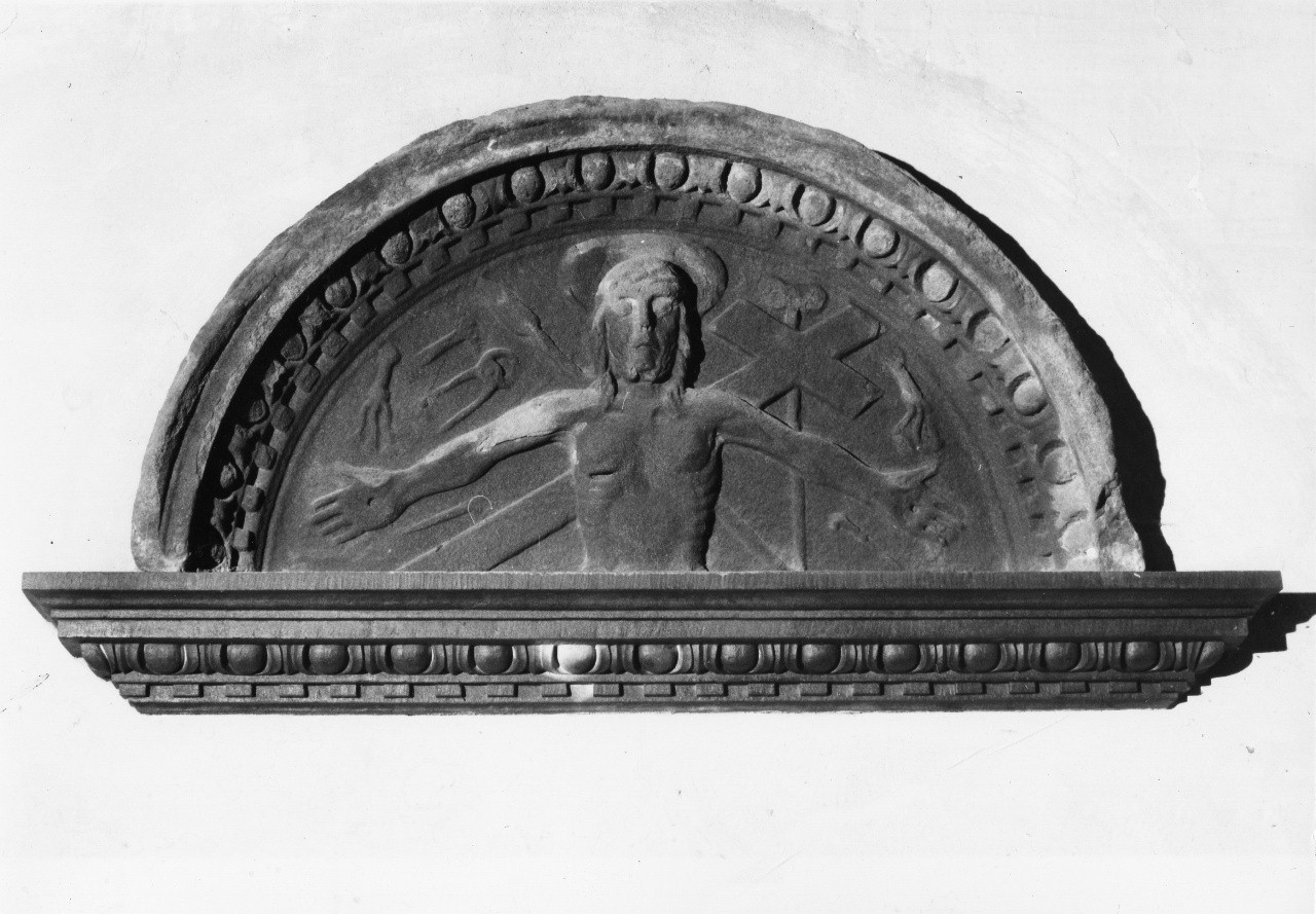 Cristo con i simboli della Passione (rilievo) - bottega toscana (sec. XVII)
