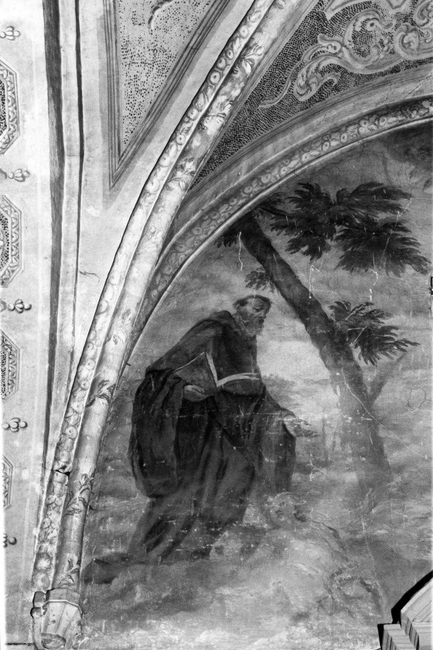 Sant'Agostino medita sul mistero della Trinità (dipinto) di Nannetti Niccolò (attribuito) (prima metà sec. XVIII)