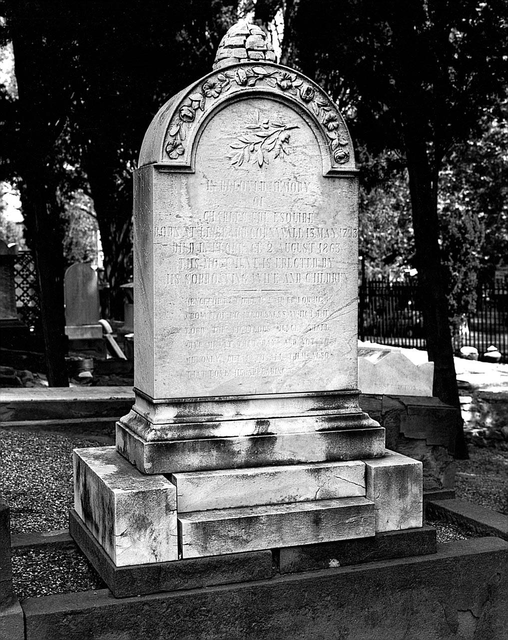 stele funeraria - a centina di Giovannozzi Francesco (sec. XIX)