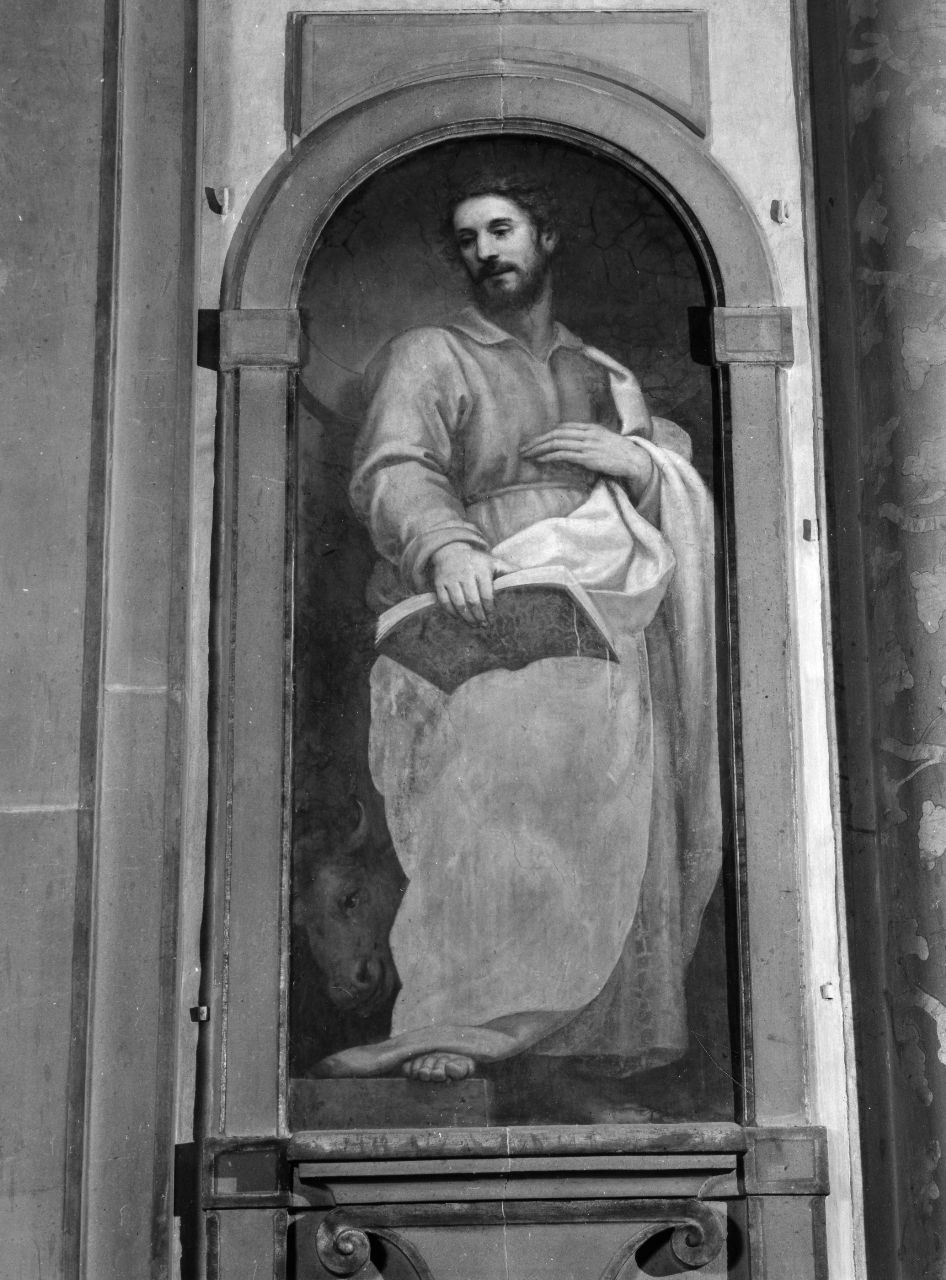 San Luca Evangelista (dipinto, insieme) di Cresti Domenico detto Passignano (sec. XVII)