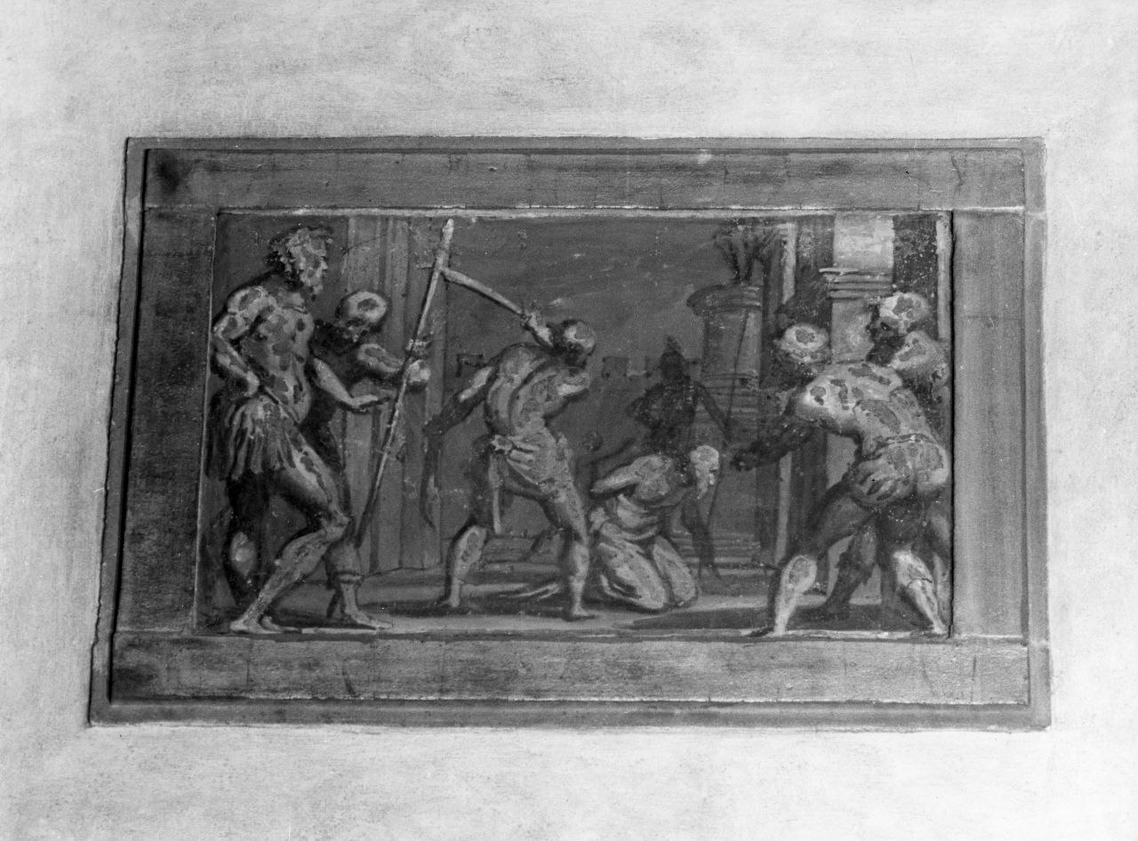 martirio di San Paolo (dipinto, insieme) di Cresti Domenico detto Passignano (sec. XVII)