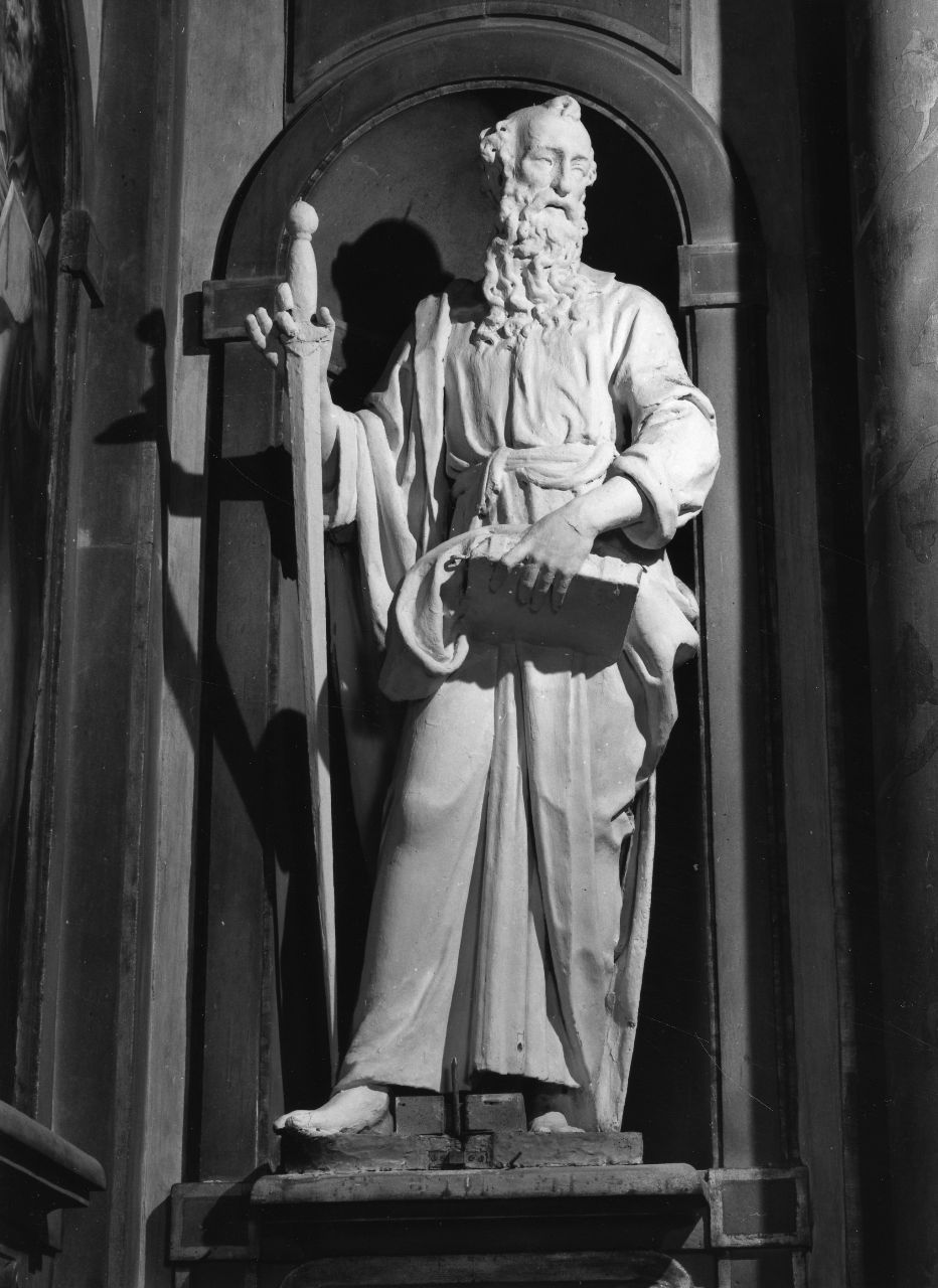 San Paolo (statua, pendant) di Ferrucci Andrea di Michelangelo (sec. XVII)