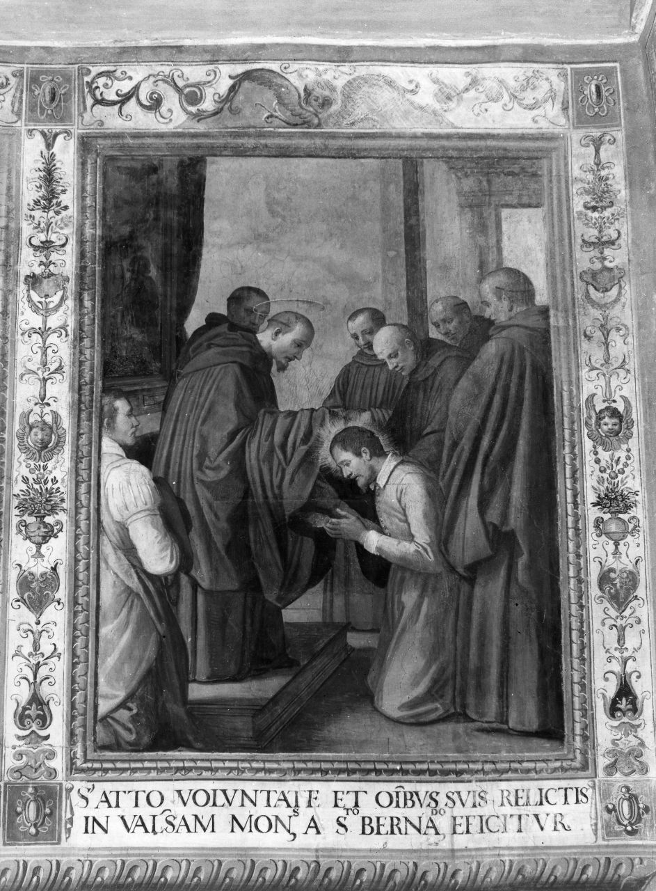 San Atto vestito con l'abito dell'Ordine (dipinto, insieme) di Veli Benedetto (sec. XVII)