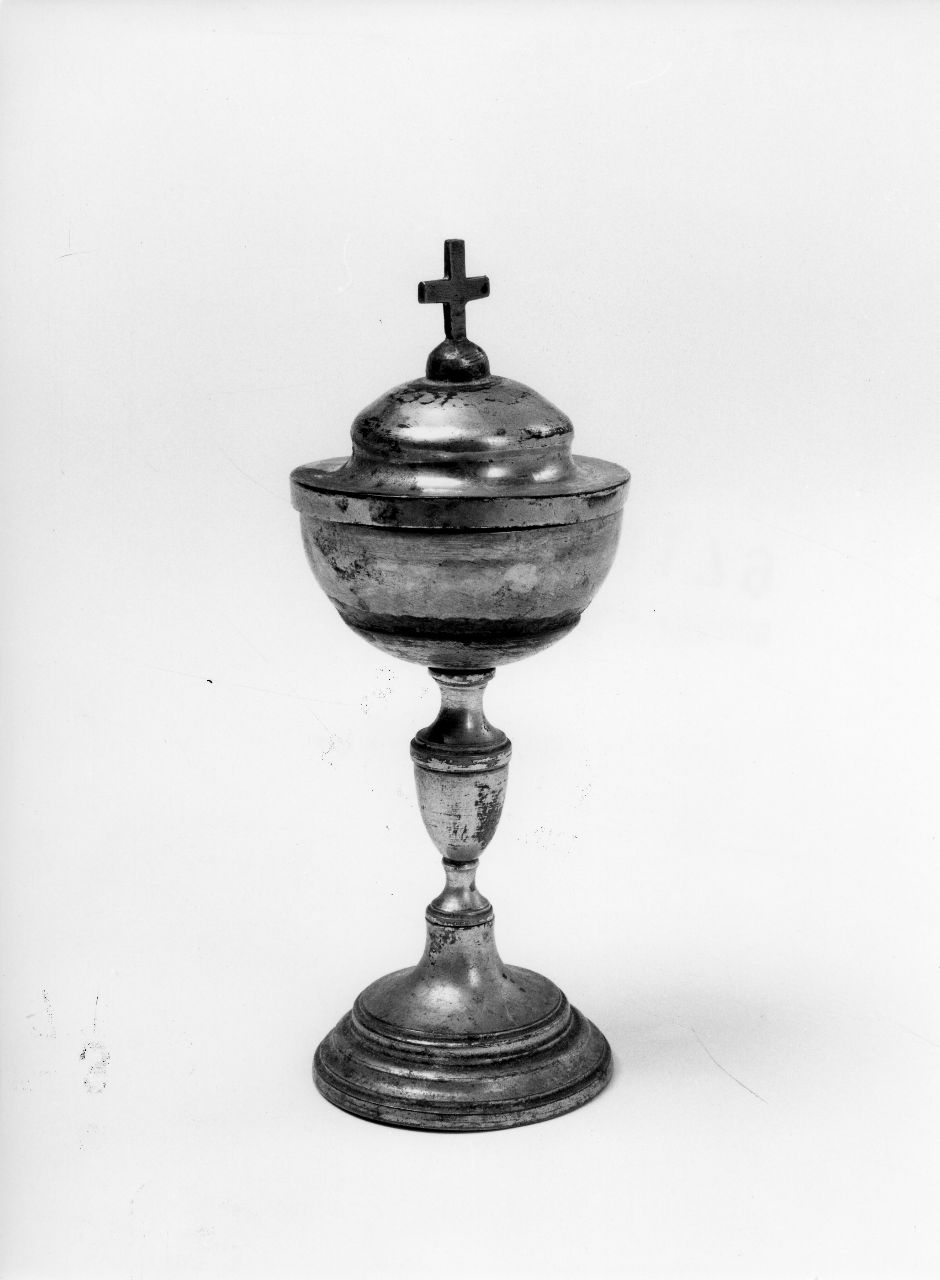 pisside da viatico - bottega toscana (sec. XIX)