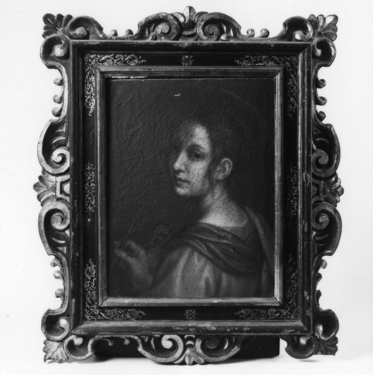 Santa (dipinto) di Curradi Francesco detto Battiloro (attribuito) (sec. XVII)