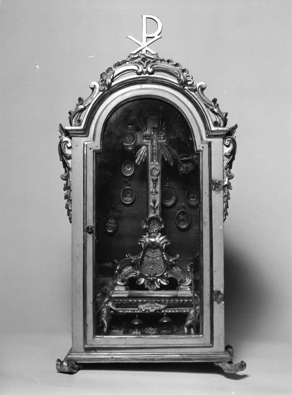 custodia - di reliquiario, insieme - bottega toscana (sec. XVIII)