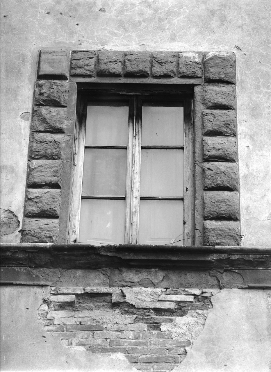 mostra di finestra, serie - bottega toscana (fine/inizio secc. XV/ XVI)