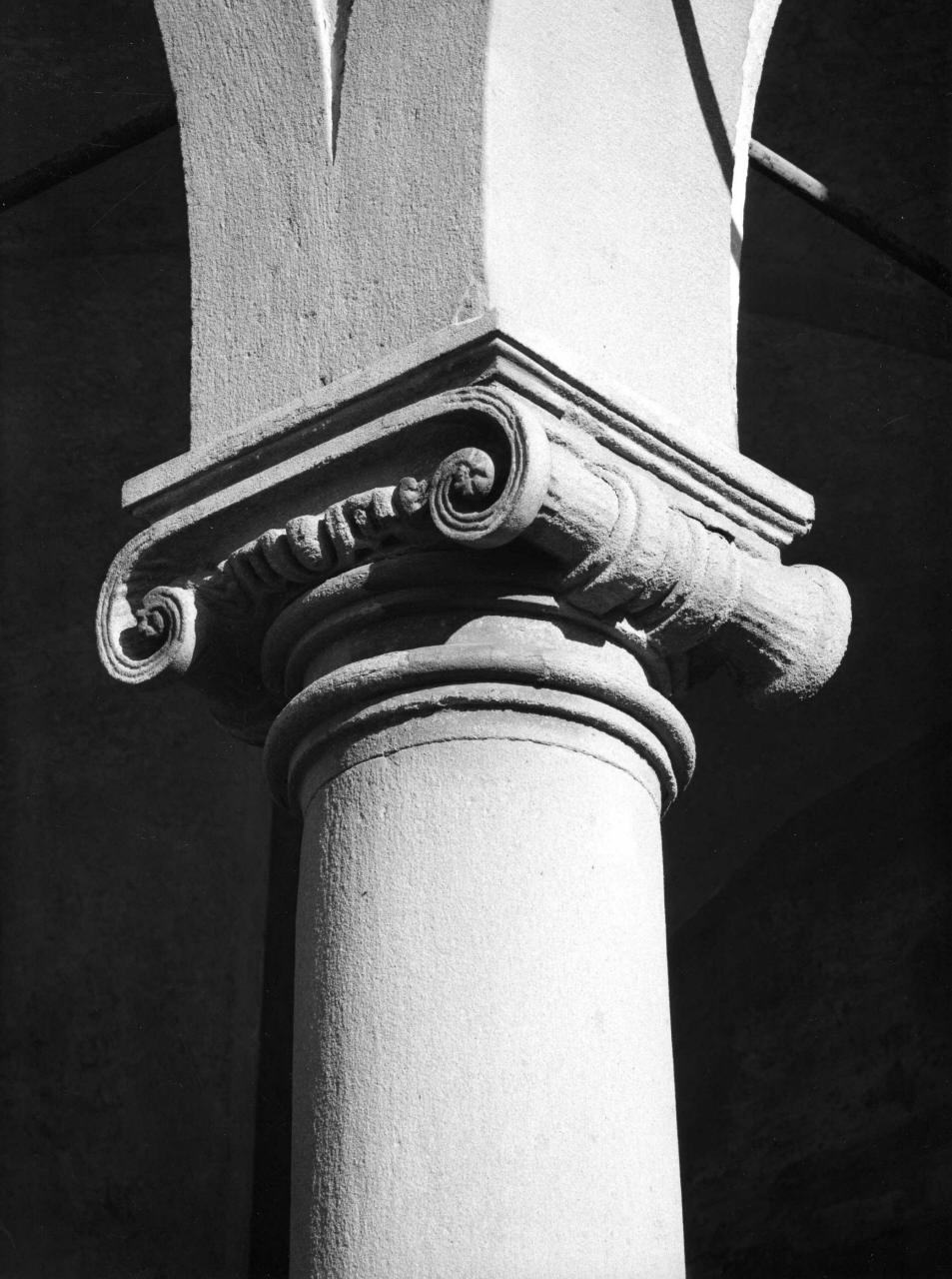 capitello ionico - bottega toscana (sec. XVII)