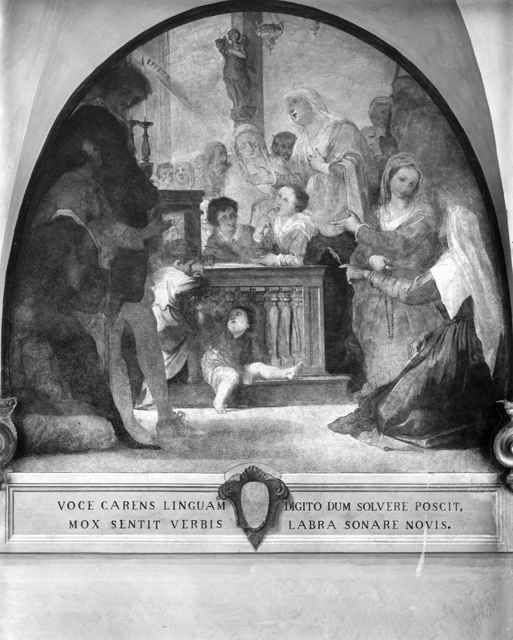 ex voto di Mannozzi Giovanni detto Giovanni da San Giovanni (attribuito) (sec. XVII)