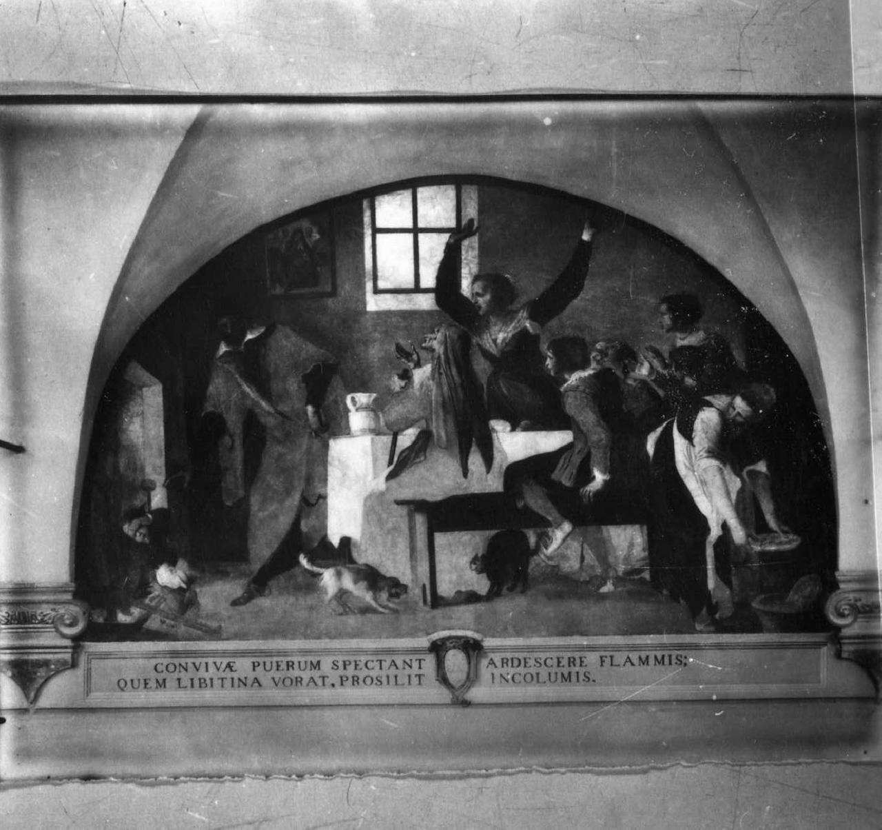 ex voto di Mannozzi Giovanni detto Giovanni da San Giovanni (attribuito) (sec. XVII)