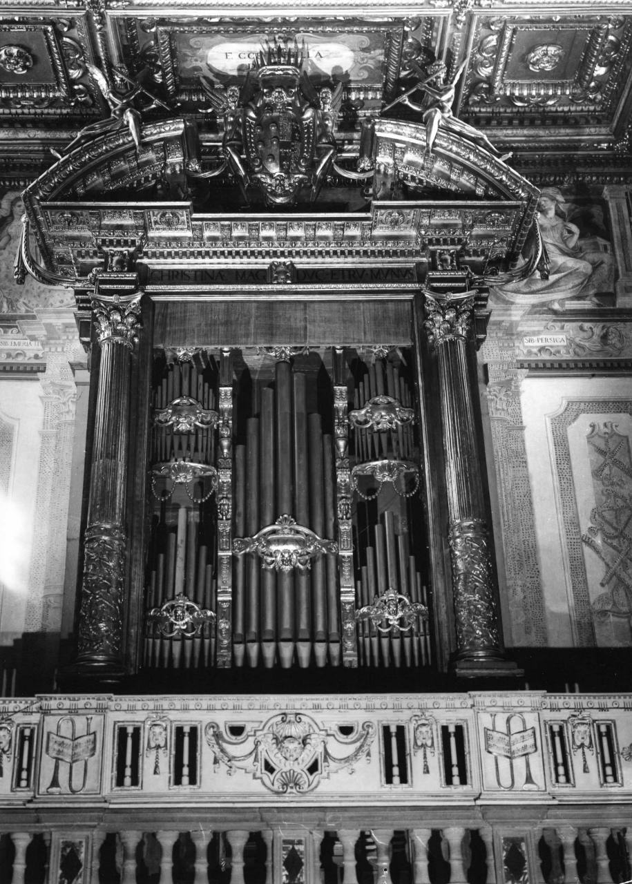 cassa d'organo di Desideri Francesco e Giovanni (attribuito) (sec. XVII)