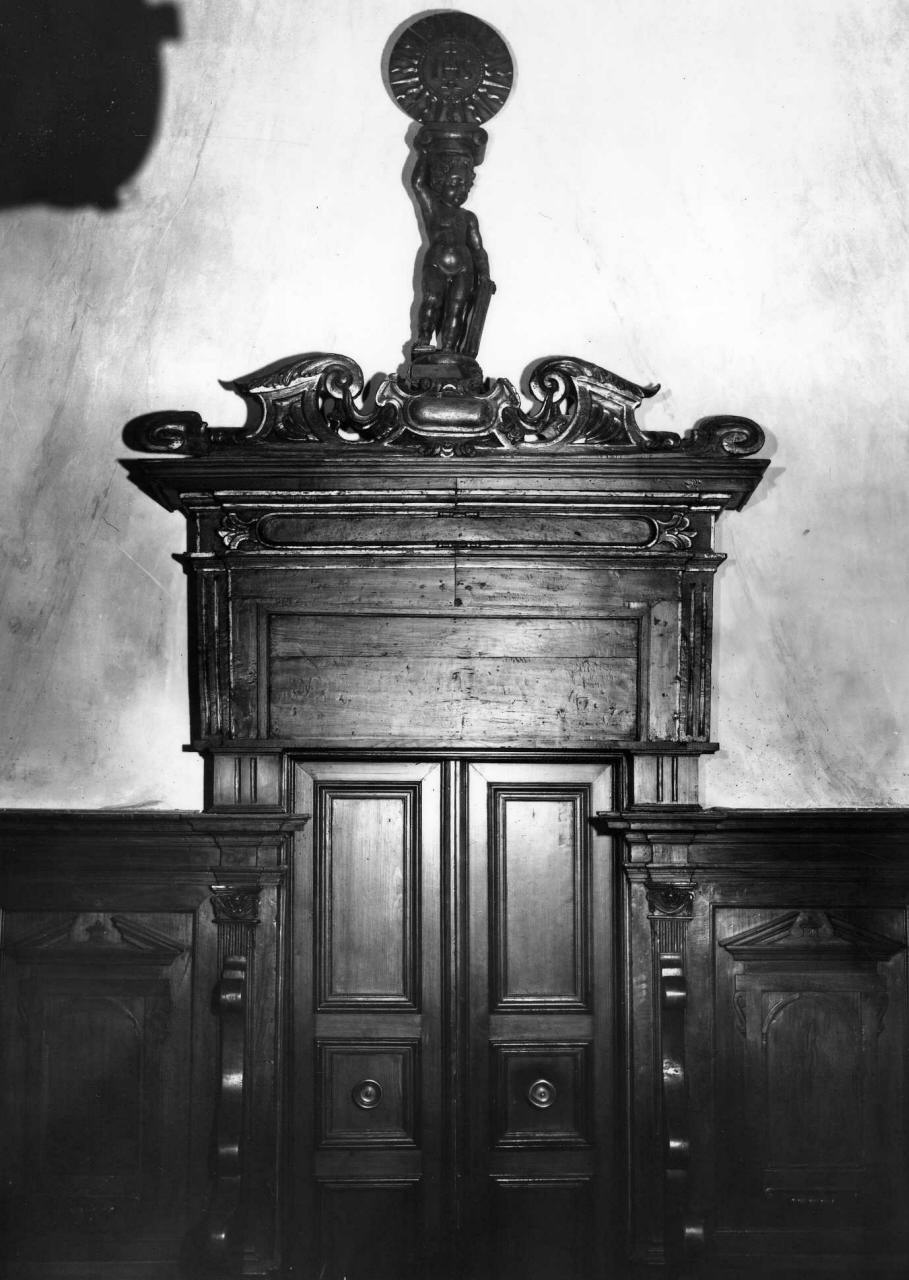 angelo (scultura) di Zeti Giovanni detto Giovannone dei Crocifissi (attribuito), Buonaiuti Giuseppe (attribuito) (sec. XVII)