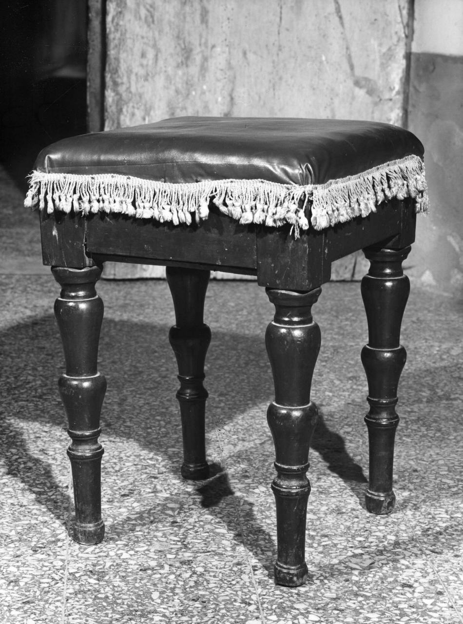 sgabello, serie - bottega toscana (sec. XIX)