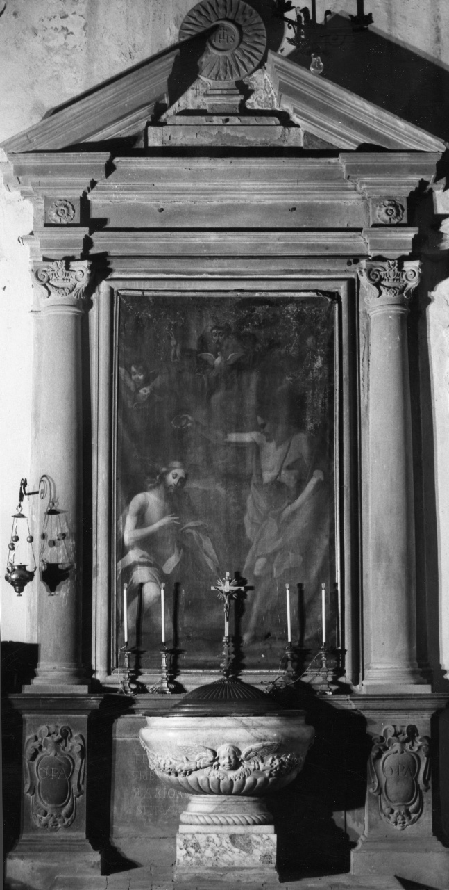 altare - a edicola - bottega toscana (sec. XVII)