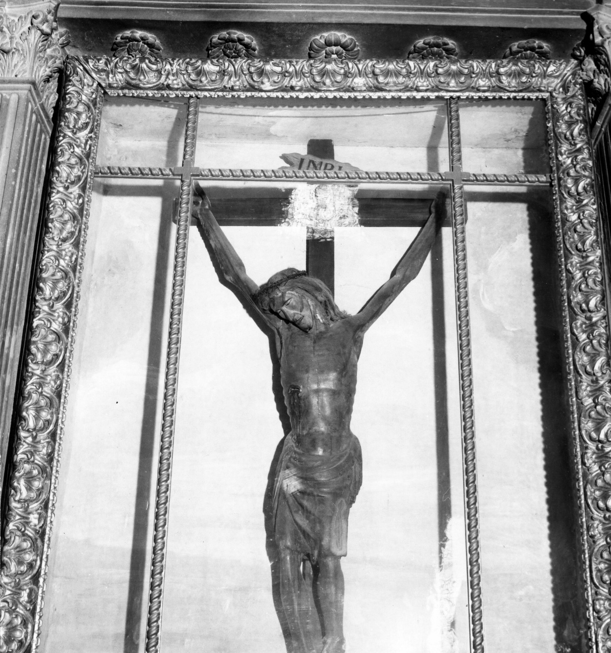 Cristo crocifisso (crocifisso) - ambito toscano (prima metà sec. XV)