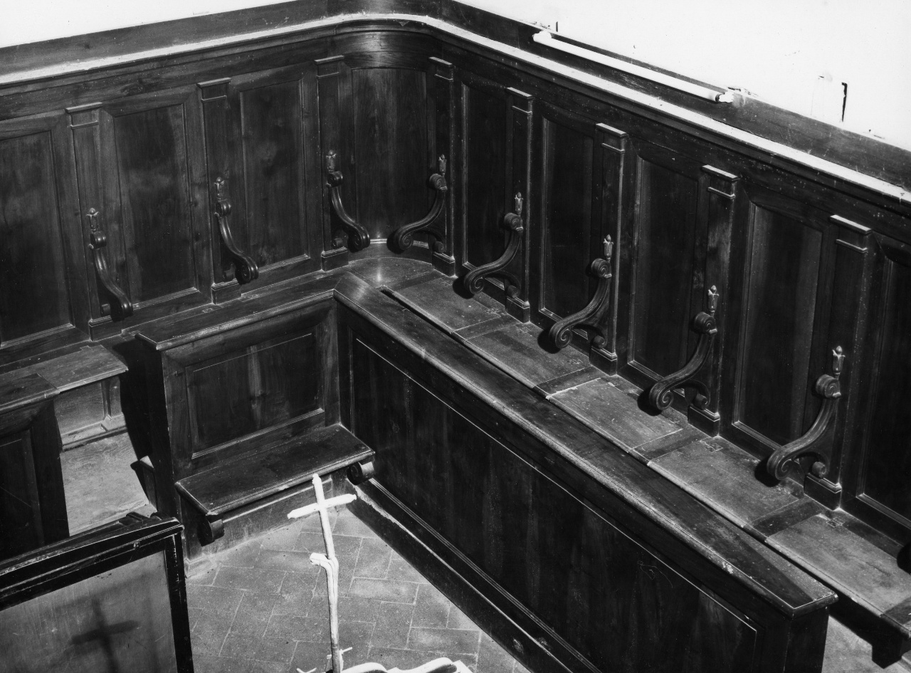 stalli del coro - bottega toscana (sec. XVIII)