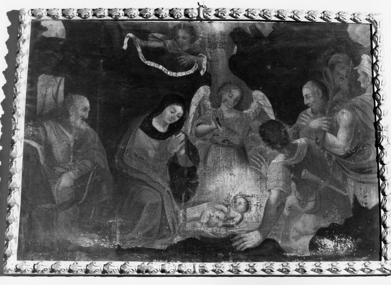 natività di Gesù (dipinto) - ambito toscano (metà sec. XVII)