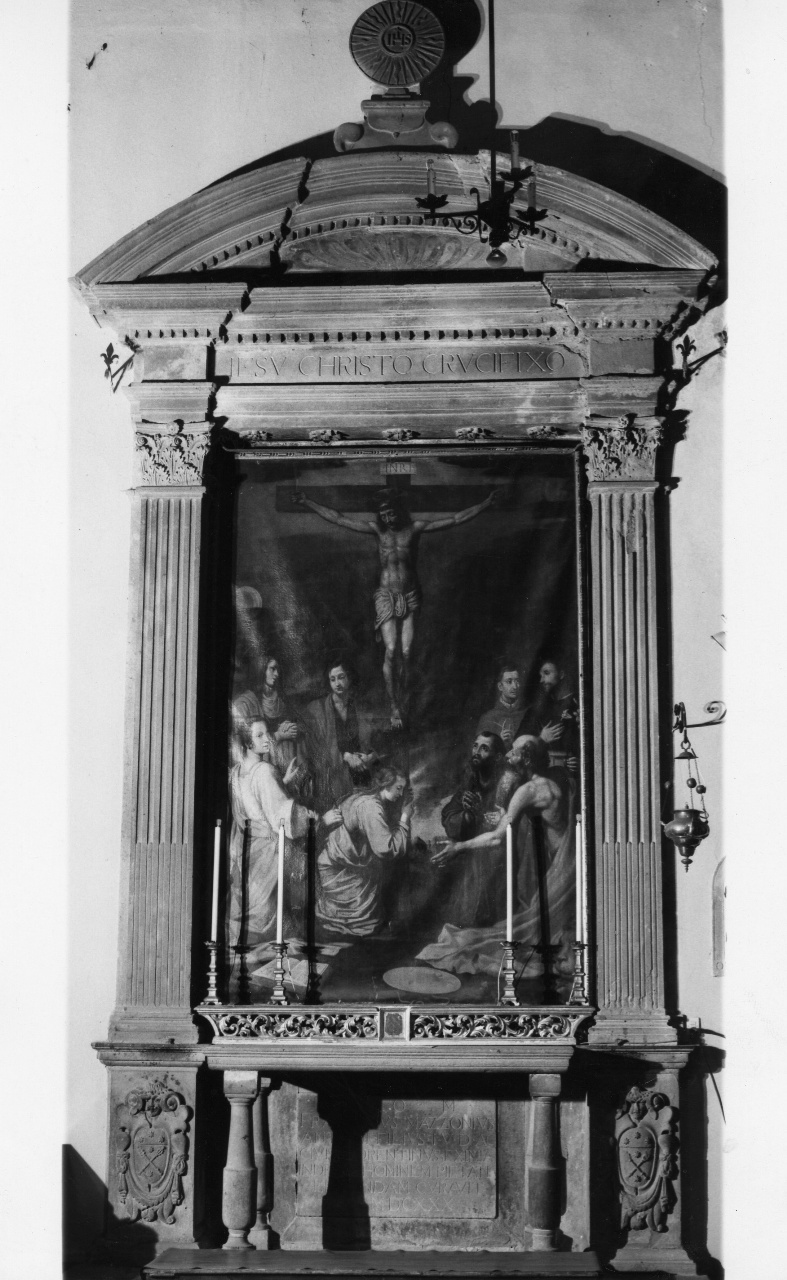 altare - a edicola - ambito toscano (sec. XVII)