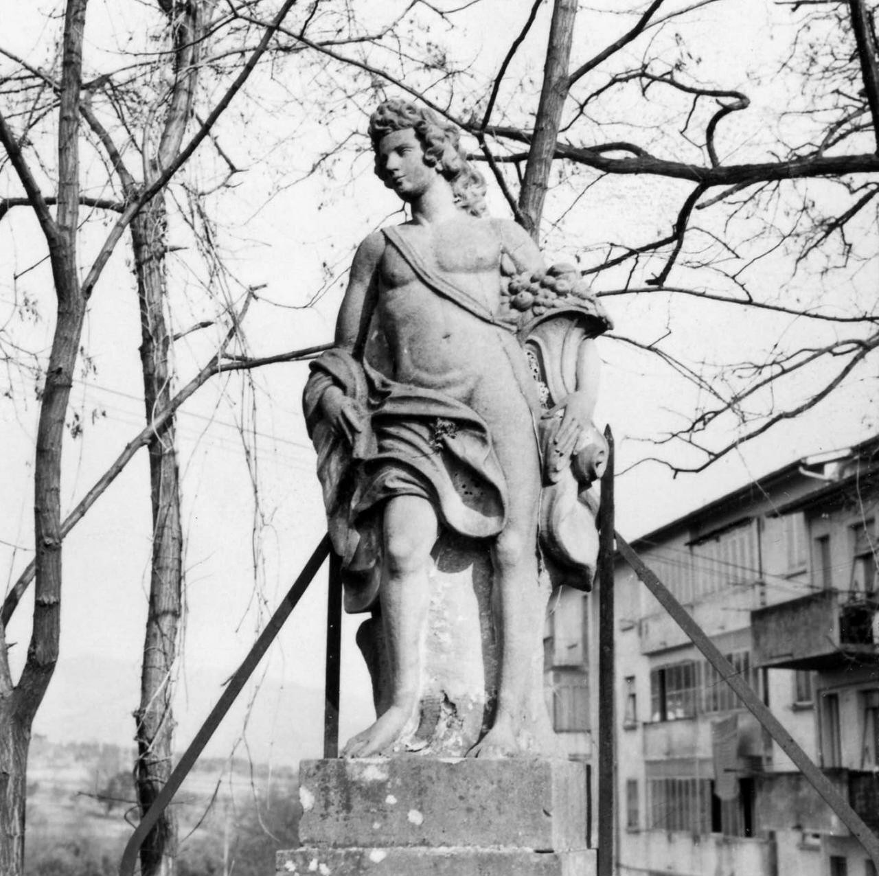 figura allegorica maschile (scultura) - ambito toscano (prima metà sec. XIX)