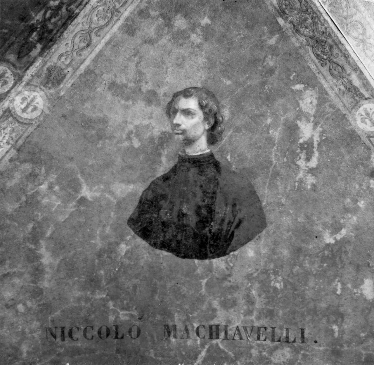 ritratto di Niccolò Machiavelli (dipinto) di Bertoli Antonio (sec. XIX)
