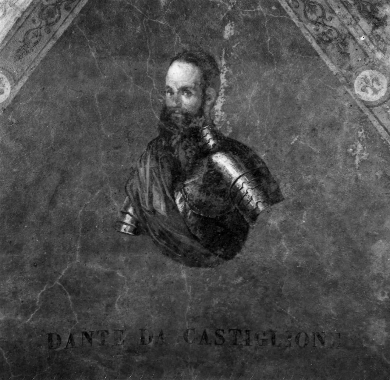 ritratto di Dante da Castiglione (dipinto) di Fiorucci Luciano (sec. XIX)