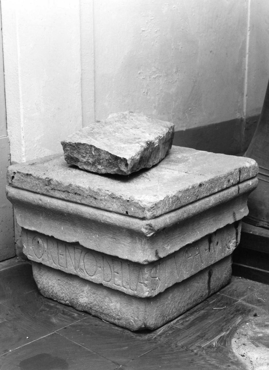 capitello - bottega toscana (sec. XV)