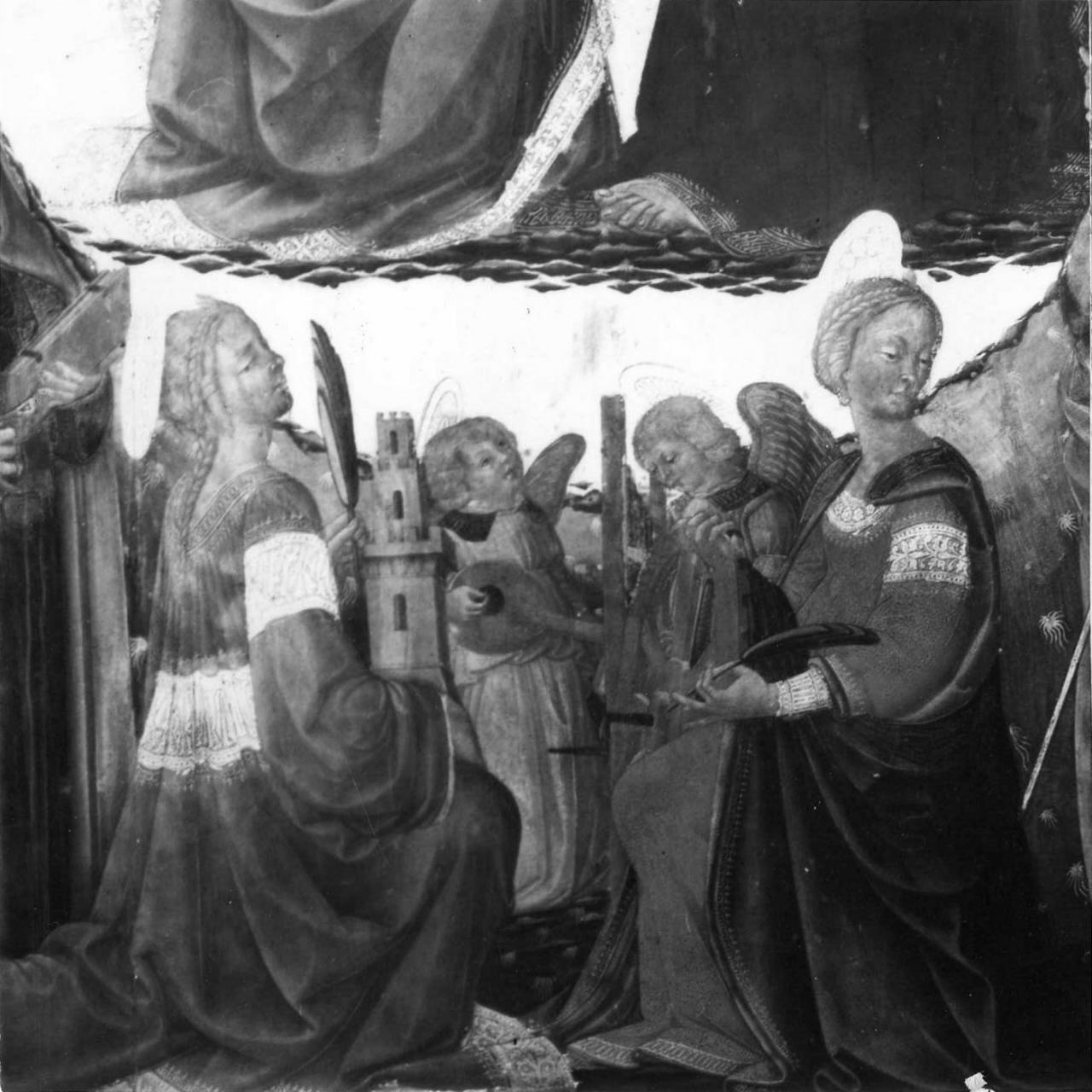 incoronazione di Maria Vergine (dipinto) di Neri di Bicci (sec. XV)