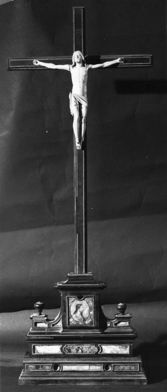 Cristo crocifisso (croce da tavolo) - ambito toscano (sec. XVII)