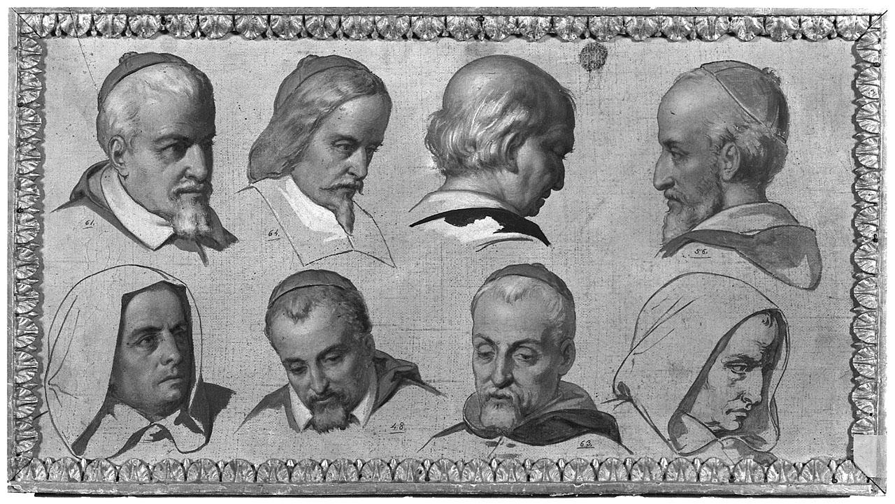 cornice - produzione italiana (seconda metà sec. XIX)