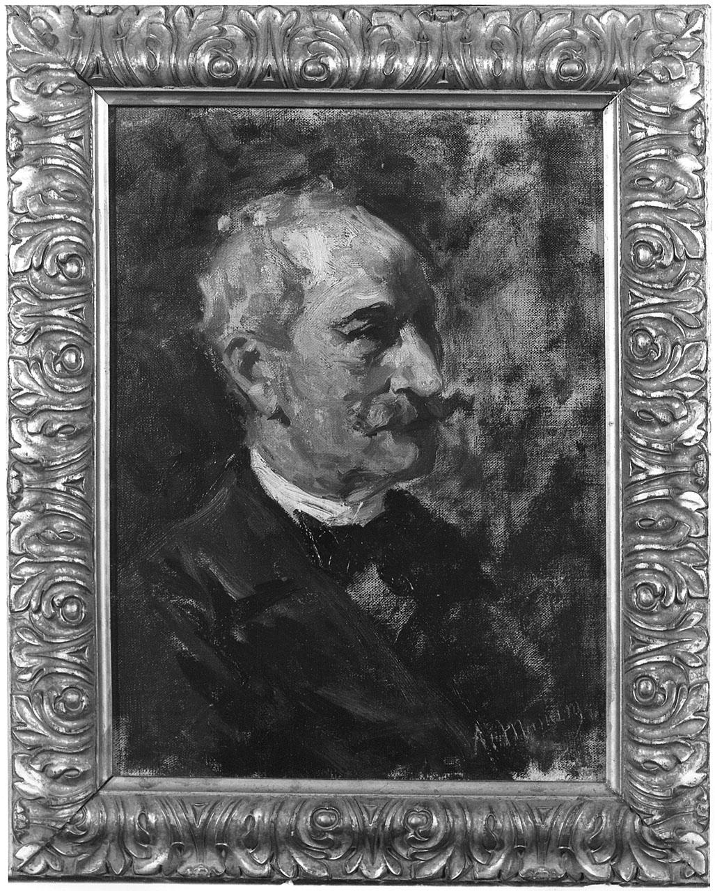ritratto d'uomo (dipinto) di Mancini Antonio (secc. XIX/ XX)