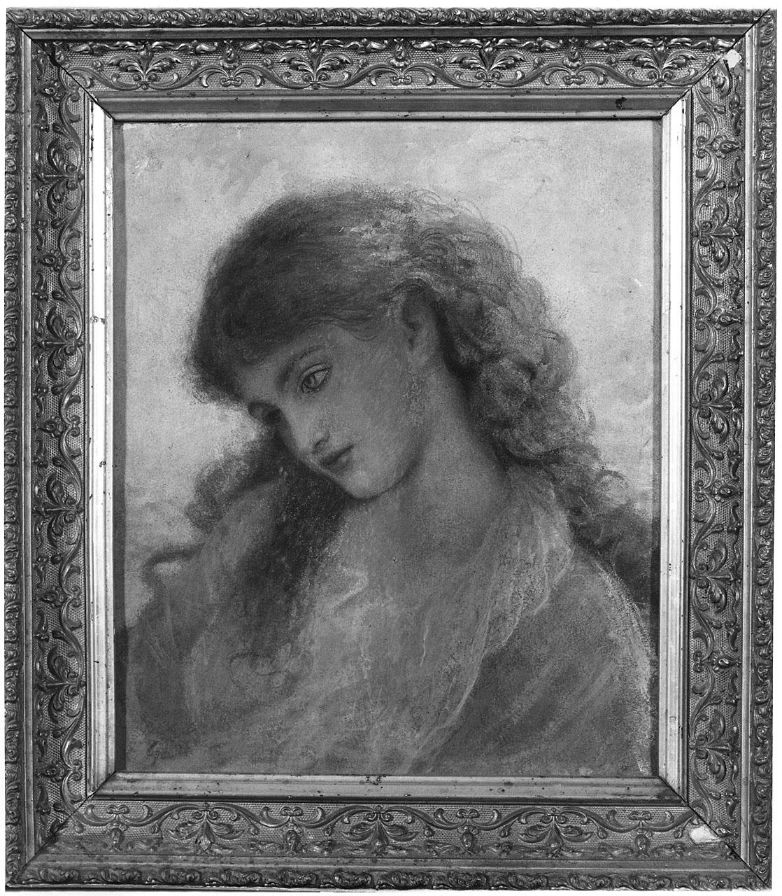 ritratto di donna (dipinto) di Galli Luigi Mauro Giuseppe (sec. XIX)