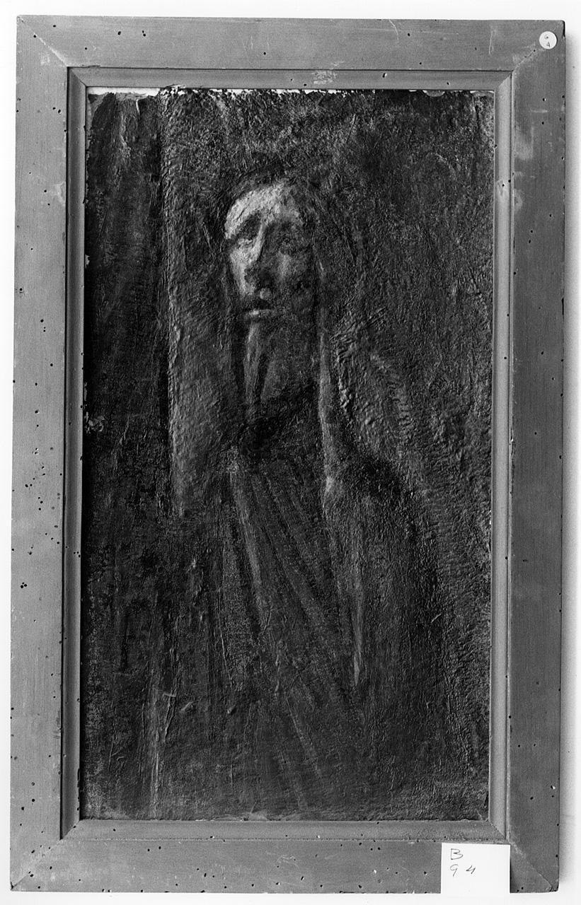 figura maschile (dipinto) - ambito romano (seconda metà sec. XIX)