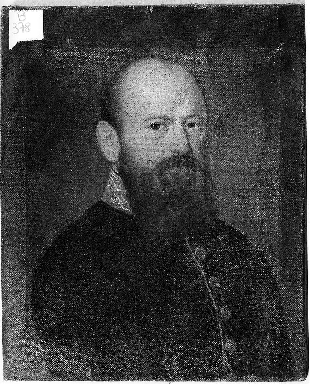 ritratto d'uomo (dipinto) - ambito romano (seconda metà sec. XIX)