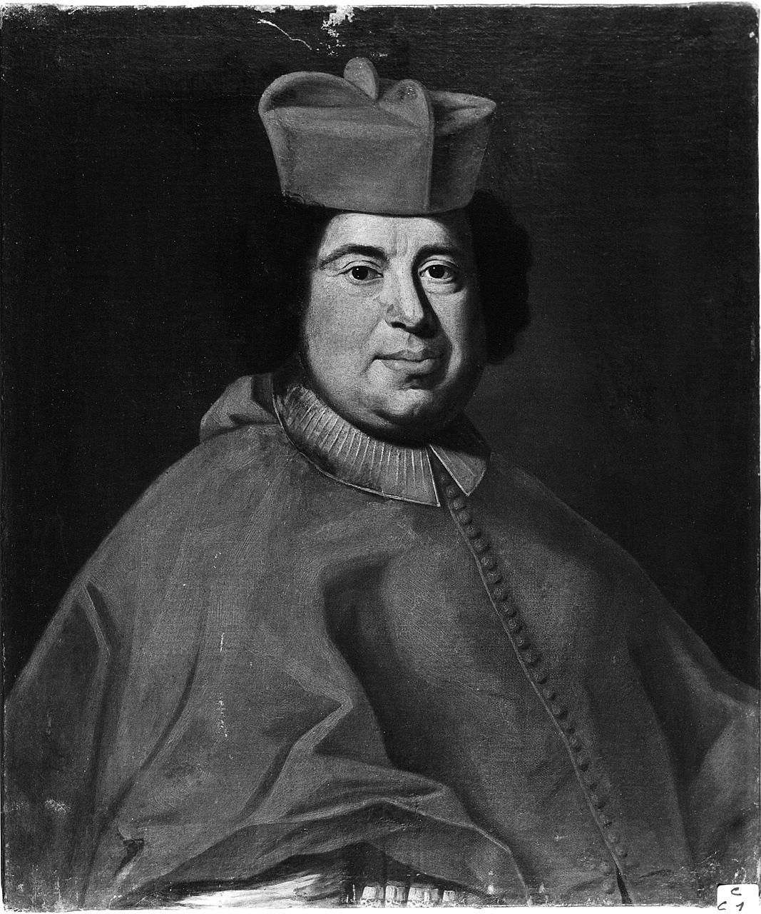 ritratto di ecclesiastico (dipinto) - ambito romano (seconda metà sec. XVIII)