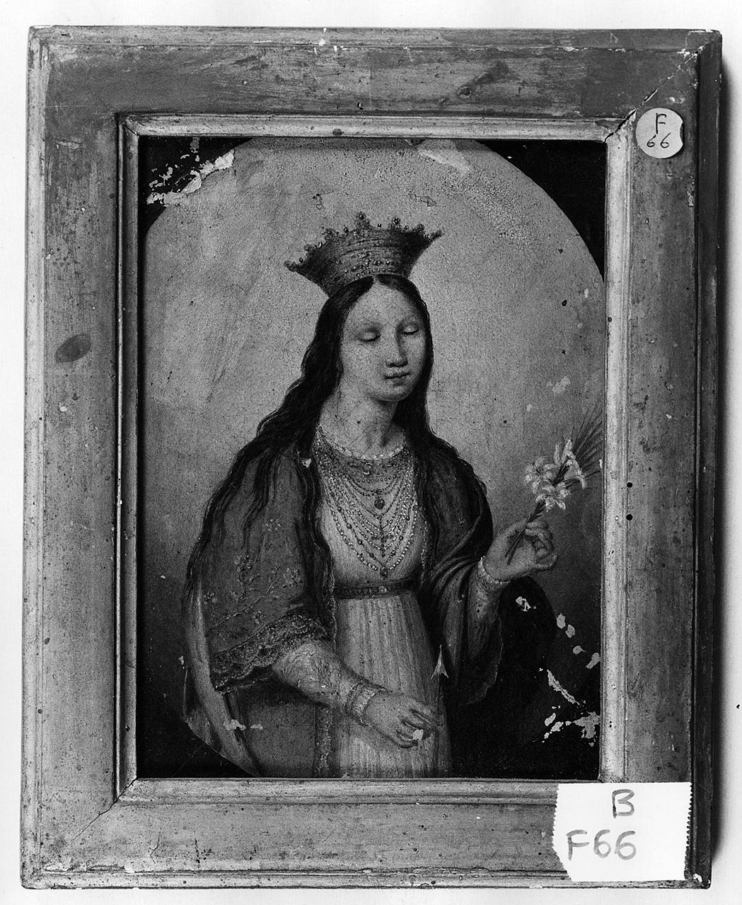 Santa (dipinto) - ambito romano (seconda metà sec. XIX)