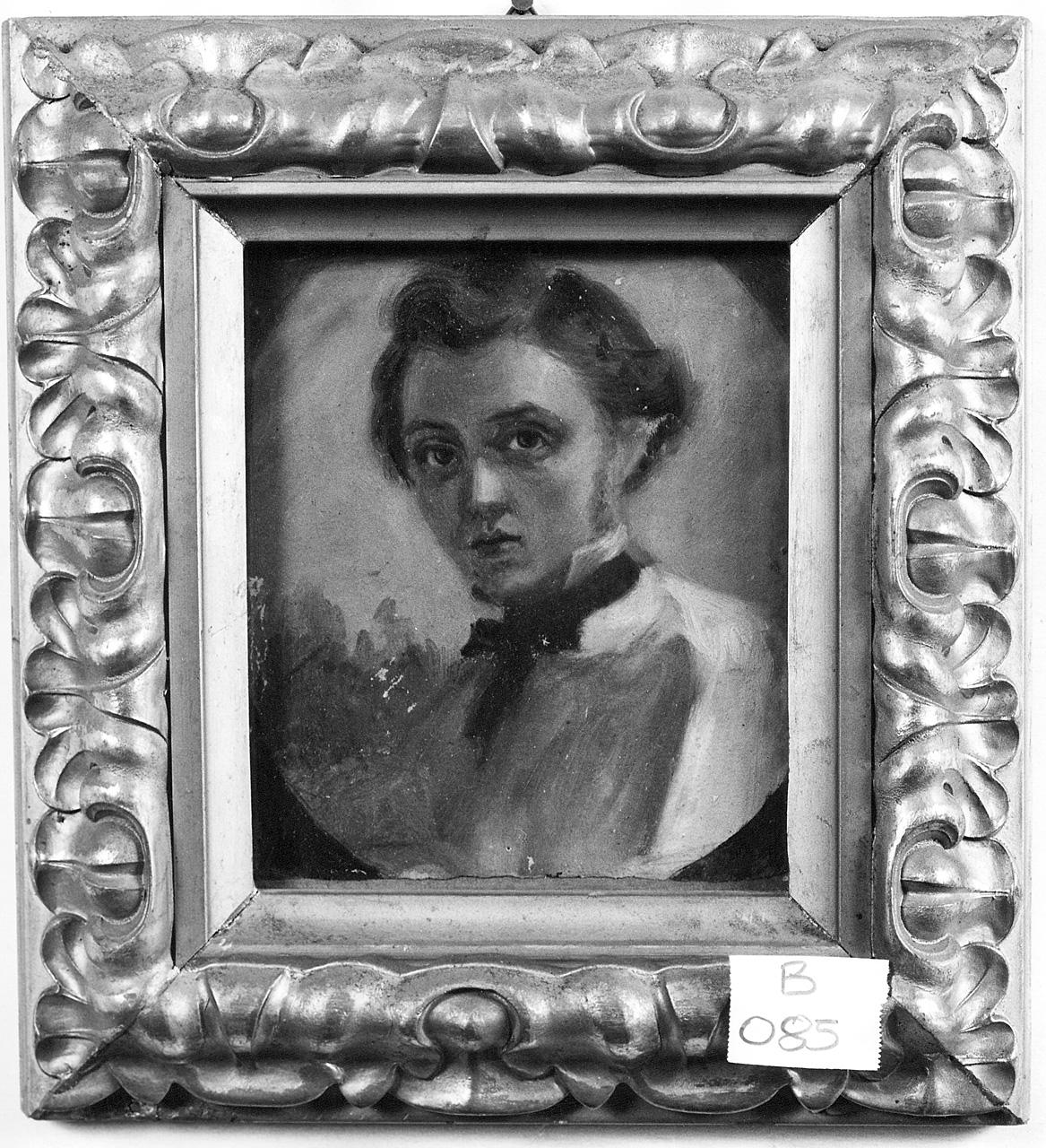 ritratto d'uomo (dipinto) - ambito toscano (seconda metà sec. XIX)