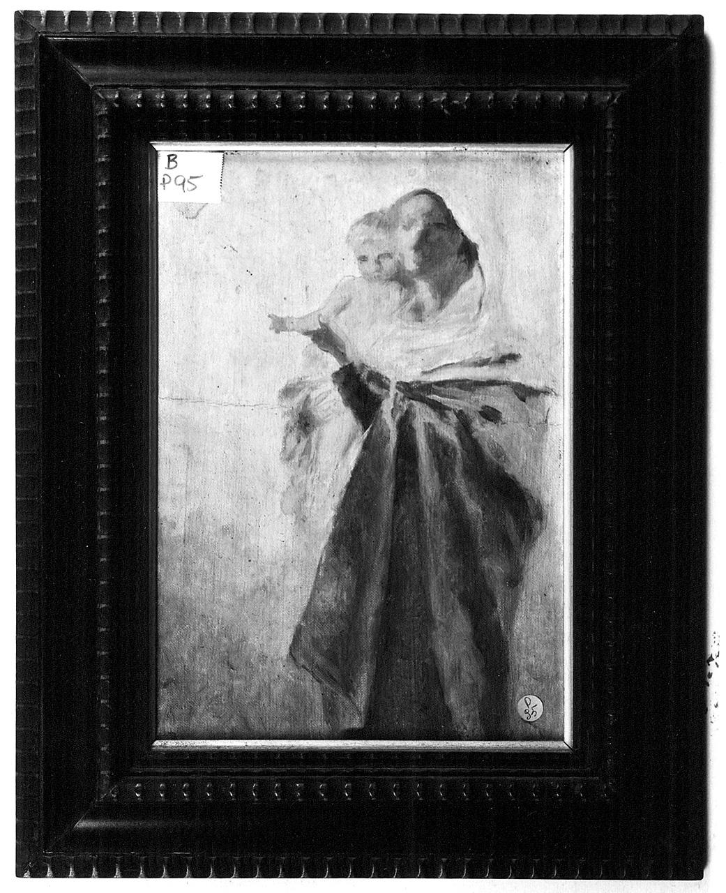 Madonna con Bambino (dipinto) - ambito romano (seconda metà sec. XIX)