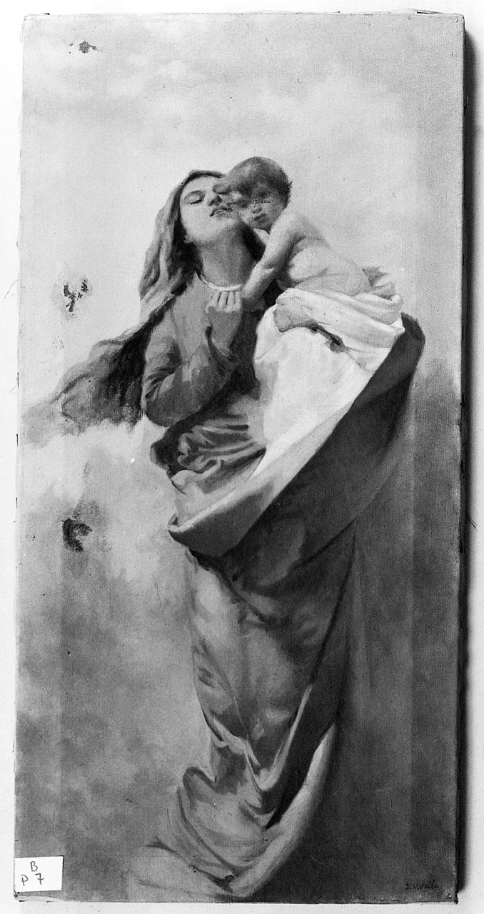 Madonna con Bambino (dipinto) - ambito napoletano (seconda metà sec. XIX)